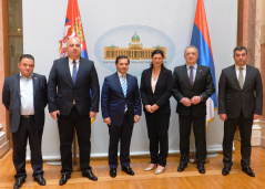 8 June 2018 Deputy Speaker Marinkovic and the delegation of the Georgian Parliament’s Foreign Relations Committee